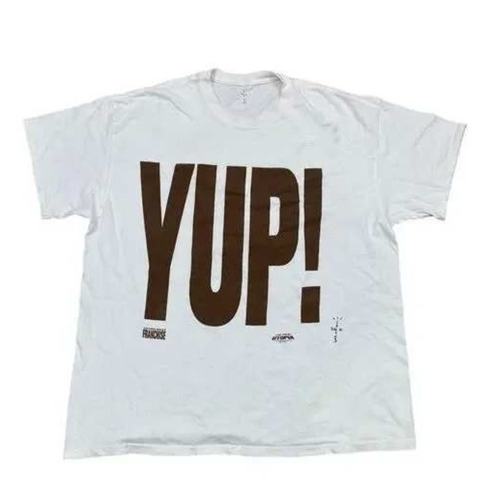Cactus Jack Travis Scott YUP! T-shirt‎ One Size - Picture 2 of 9